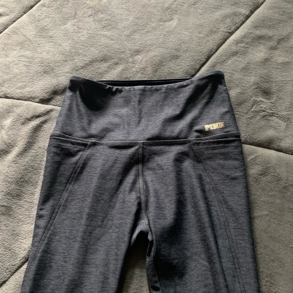 vs pink dark grey basic athletic leggings - Picture 2 of 11